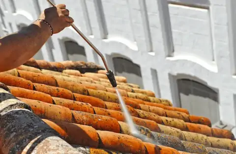 Nettoyage de toitures - Anceaumeville